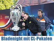 Bladenight am 07.05.2012 mit Champions League Pokalen (©Fotos: Ingrid Grossmann)